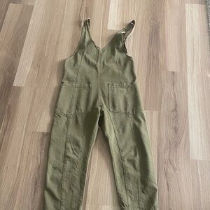 We The Free Olive Green Overalls